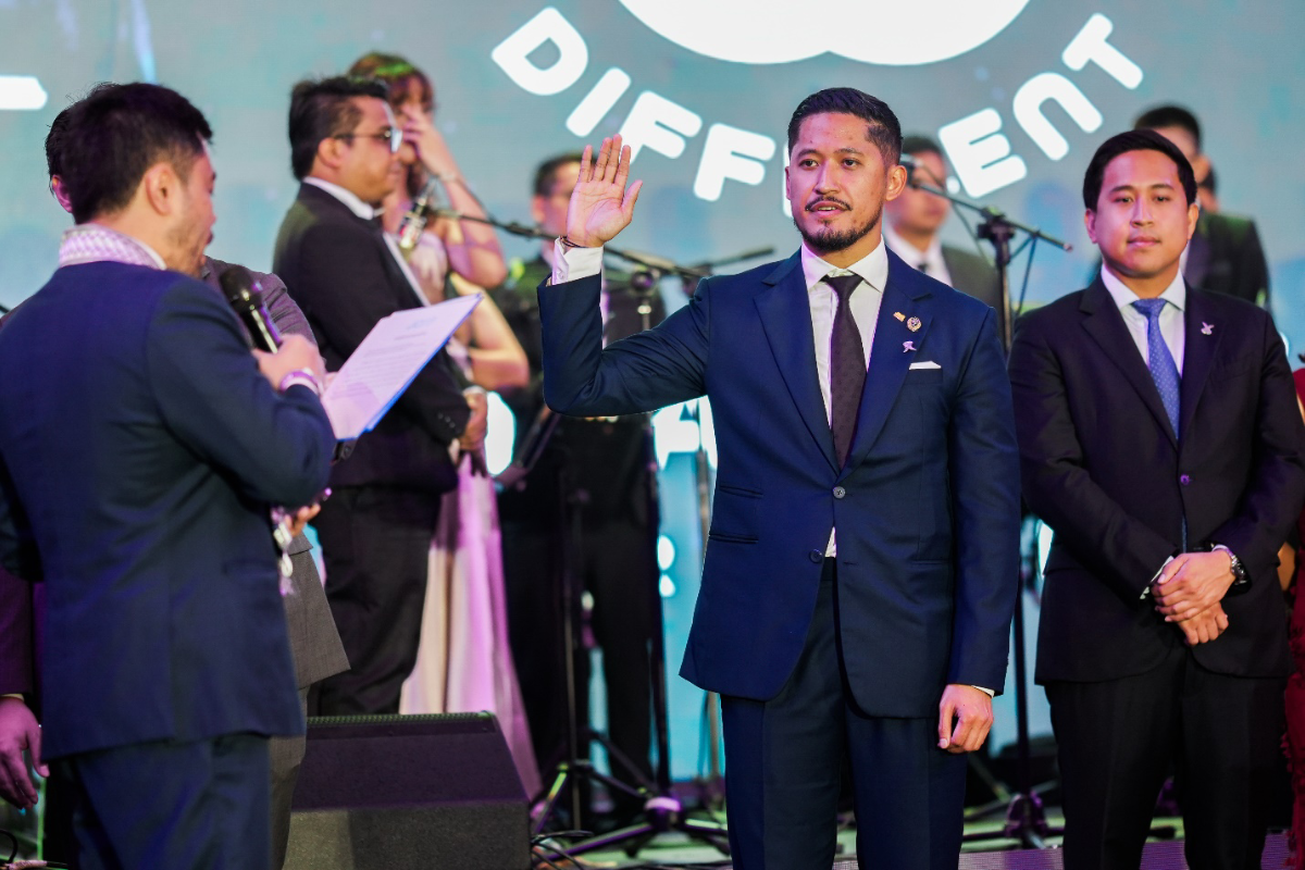 Jan Adrian ‘AP’ Padiernos Inducted as JCI Manila President